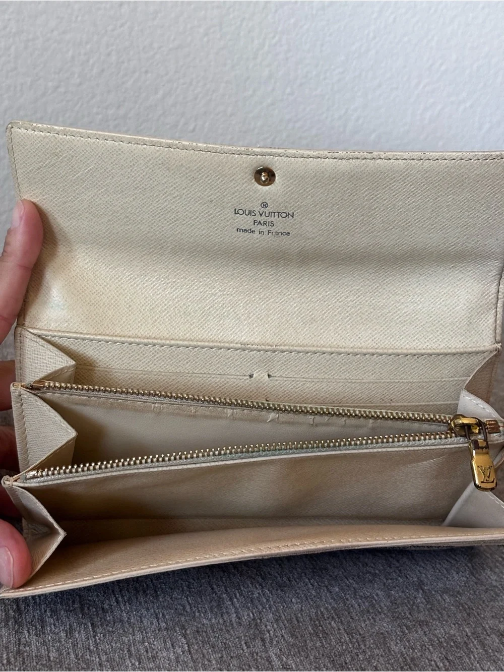 Louis Vuitton Damier Azur Long Continental Wallet
